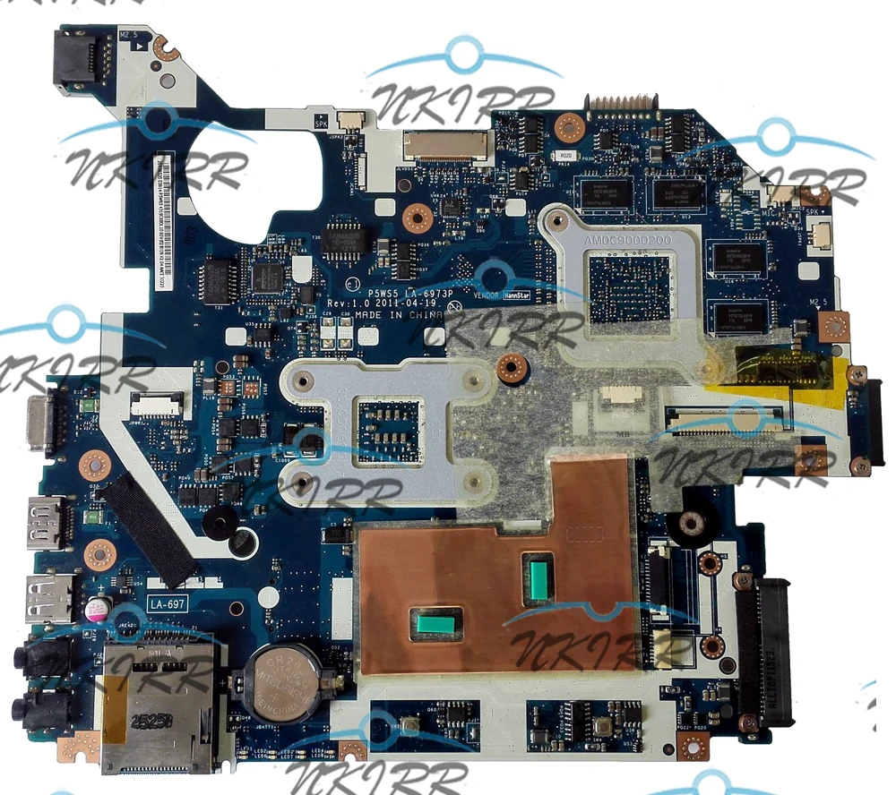 P5WS5 LA-6973P MBWZK02001 MBBYN02001 HD6700M 1G MBWY102001 for Gateway NV55 NV55S EasyNote TS11 TS13 TS44 Motherboard