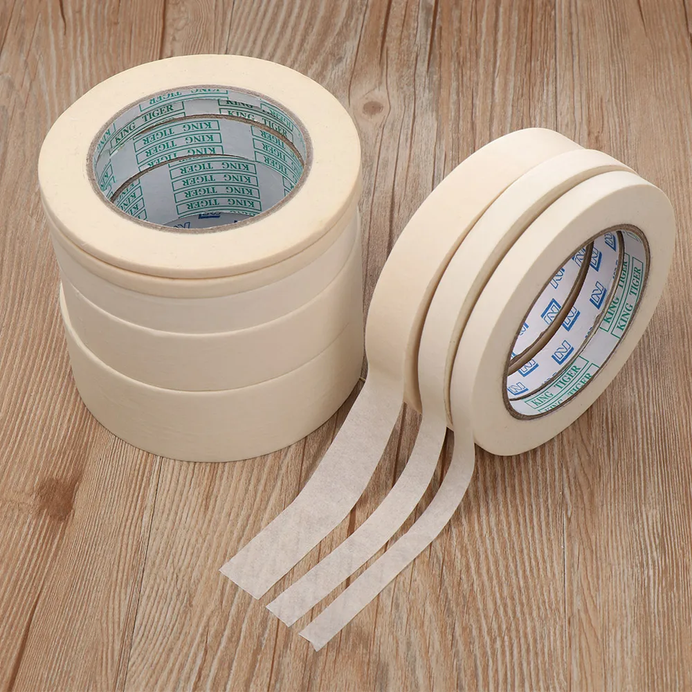 50M/Roll DIY Craft Adhesive Painting Paper Brush Paint Tape Writable Anti-dirty Masking Tape Home Renovation Car Sticker