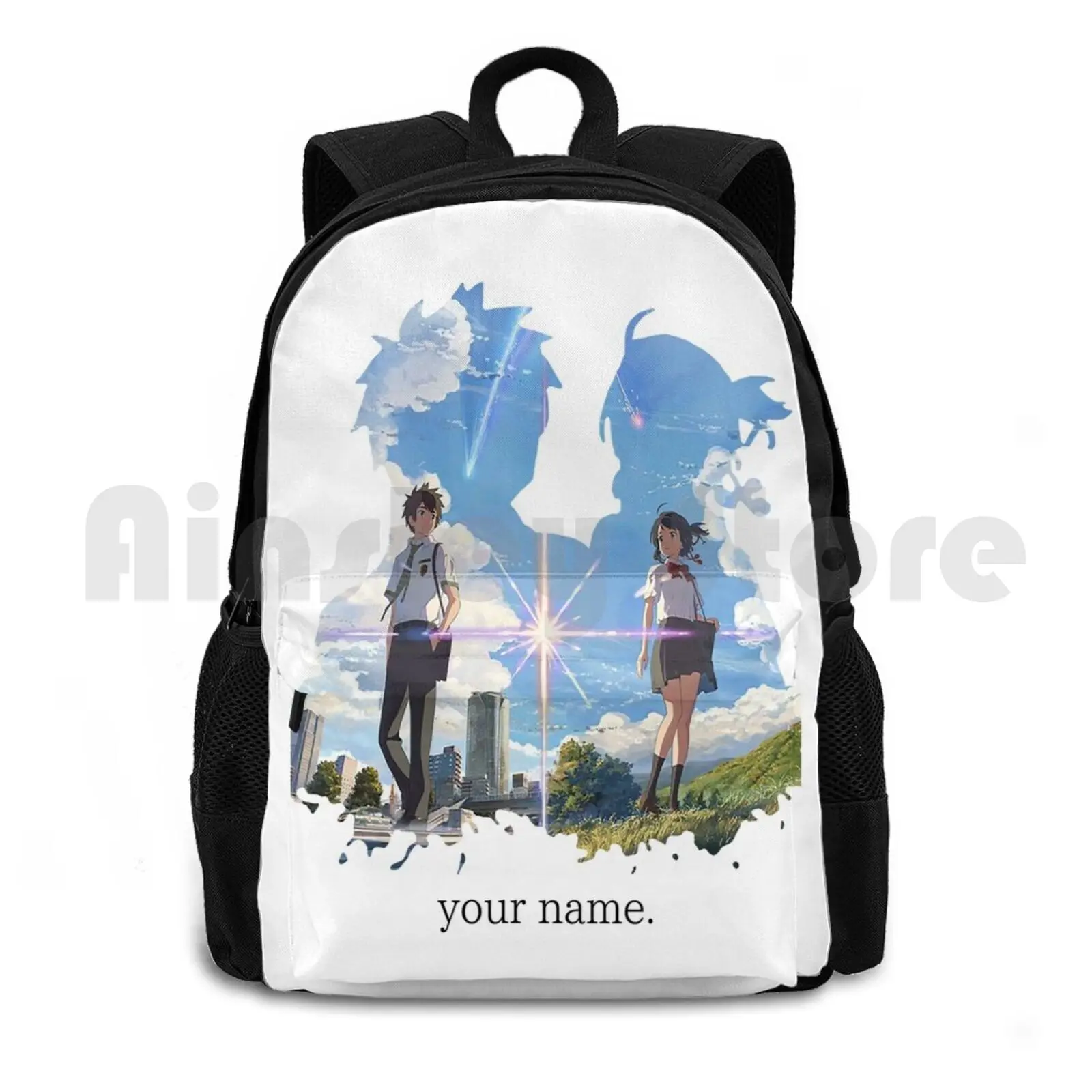 Kimi No Na Wa Your Name. Outdoor Hiking Backpack Riding Climbing Sports Bag Kimi No Nawa Your Name Mitsuha Kuchimizake Taki