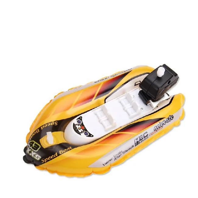 Fun model kayak inflatable pull back kayak parent-child interaction educational toy children play water bath toy gift