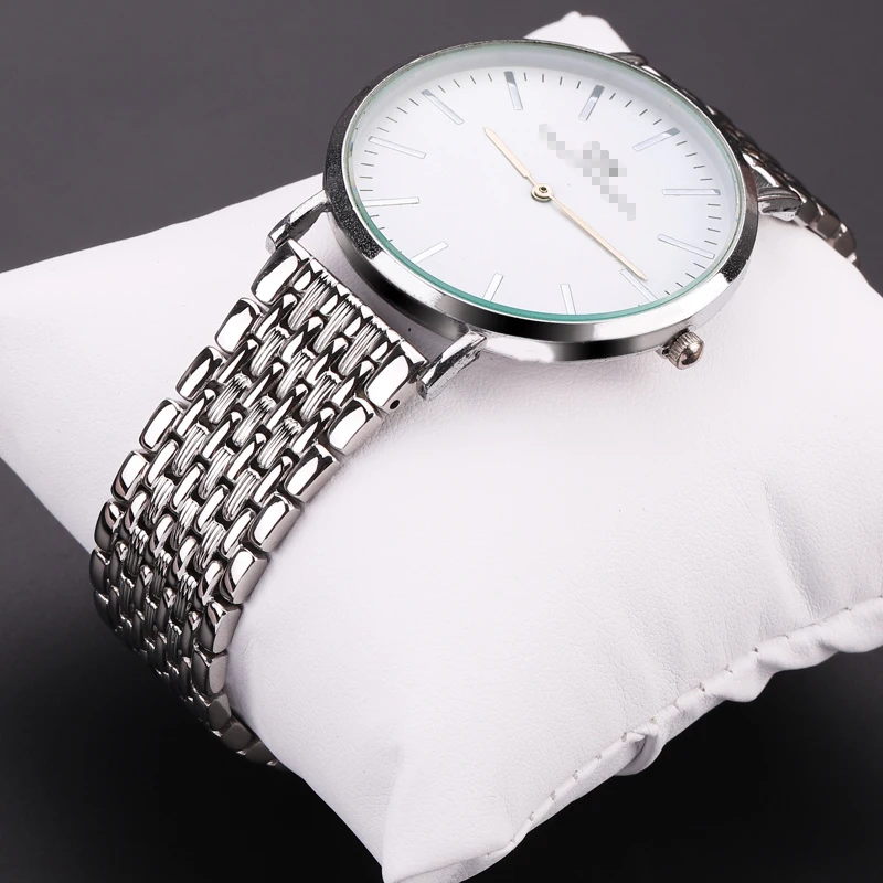 Stainless Steel Bracelet Watchband Silver 16mm 18mm 20mm 22mm Women Men Watch Band Strap Accessories