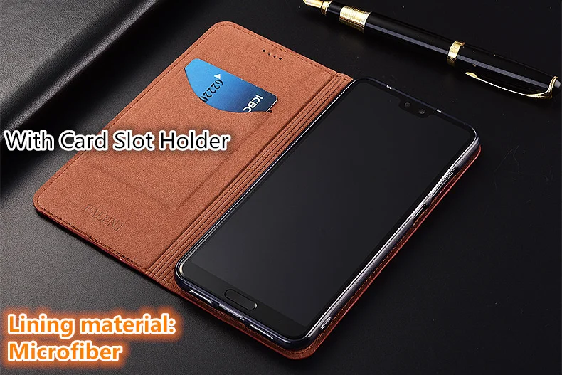 Lizard Grain Cowhide Leather Magnetic Case Card Pocket For Asus ZenFone Max Pro M1 ZB602KL/Max M1 ZB555KL Phone Cases Kickstand