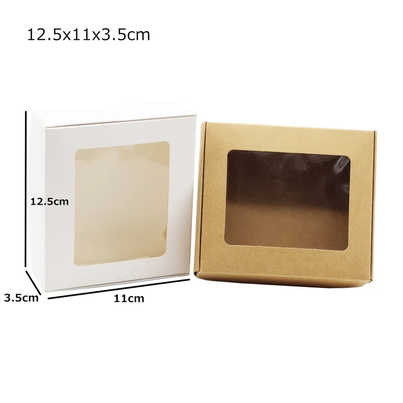 

12.5x11x3.5cm Kraft Paper Aircraft Gift Boxes Handmade Soap Packing Box Jewelry/Cake/Handicraft/Candy Paper Gift Boxes