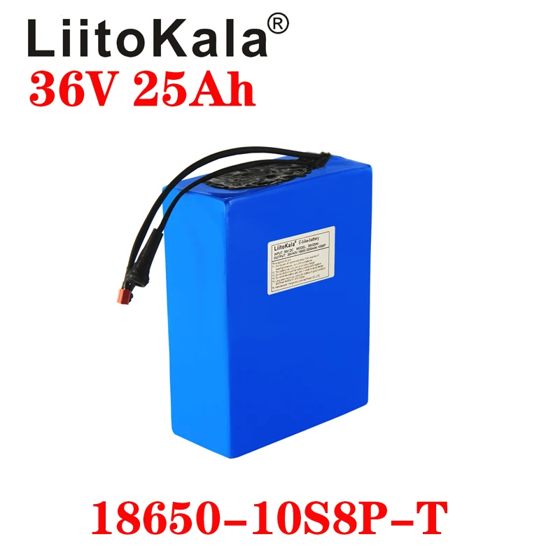 LiitoKala 36V 20Ah 30Ah 25Ah 15Ah 18650 bateria litowa motocykl elektryczny rower skuter z BMS