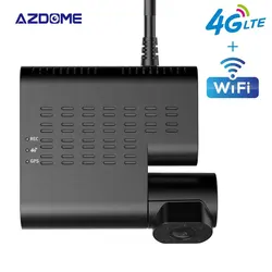 Azdome-C9 pro 4gデュアルカメラ,ライブビデオ,GPS追跡,wifi,リモコン,DVR,スーパーナイトビジョン,カメラレコーダー