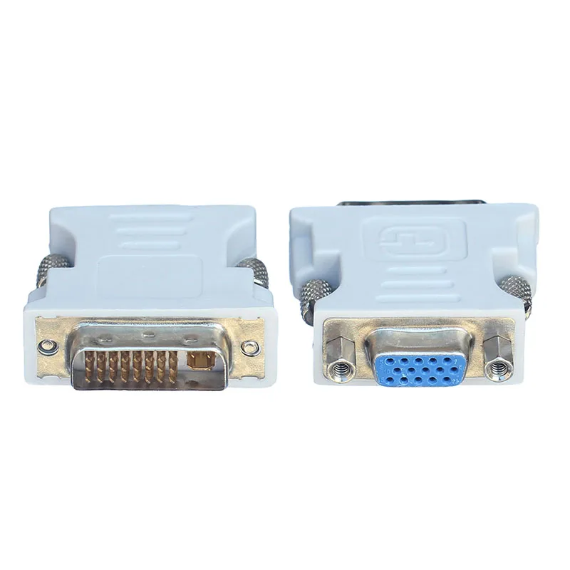 DVI to VGA connector DVI-I to VGA male to female Adapter Convert for computer