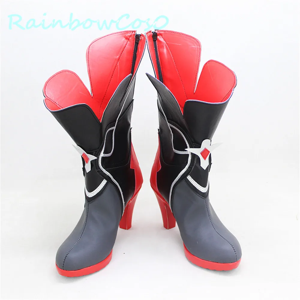 Honkai Impact 3rd Seele Vollerei Scarpe Cosplay Stivali Gioco Anime Festa di Carnevale Halloween RainbowCos0 W1265