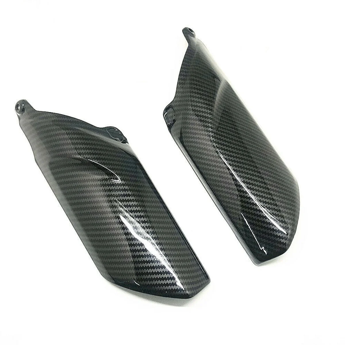 

Carbon Fiber Pattern Motorcycle Front Wheel Fender Fork Shock Cover Fairing Cowling for 2012-2016 KAWASAKI ER-6N