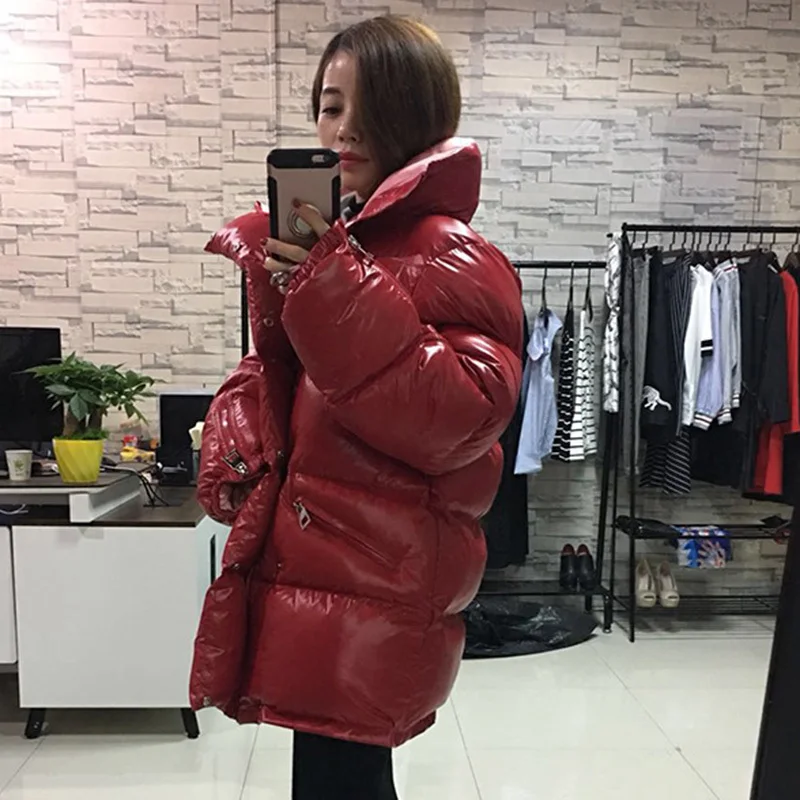 

Parka Winter Jacket Women Long Coat Down Cotton Padded Puffer Jacket Korean Oversize Manteau Femme Hiver KJ1017