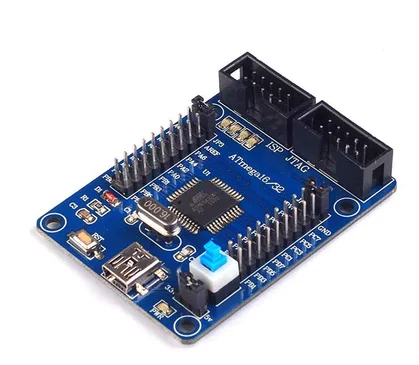 

AVR development board ATmega8 ATmega16 ATmega32 ATmega128A-AU 168 development board learning board minimum system core board