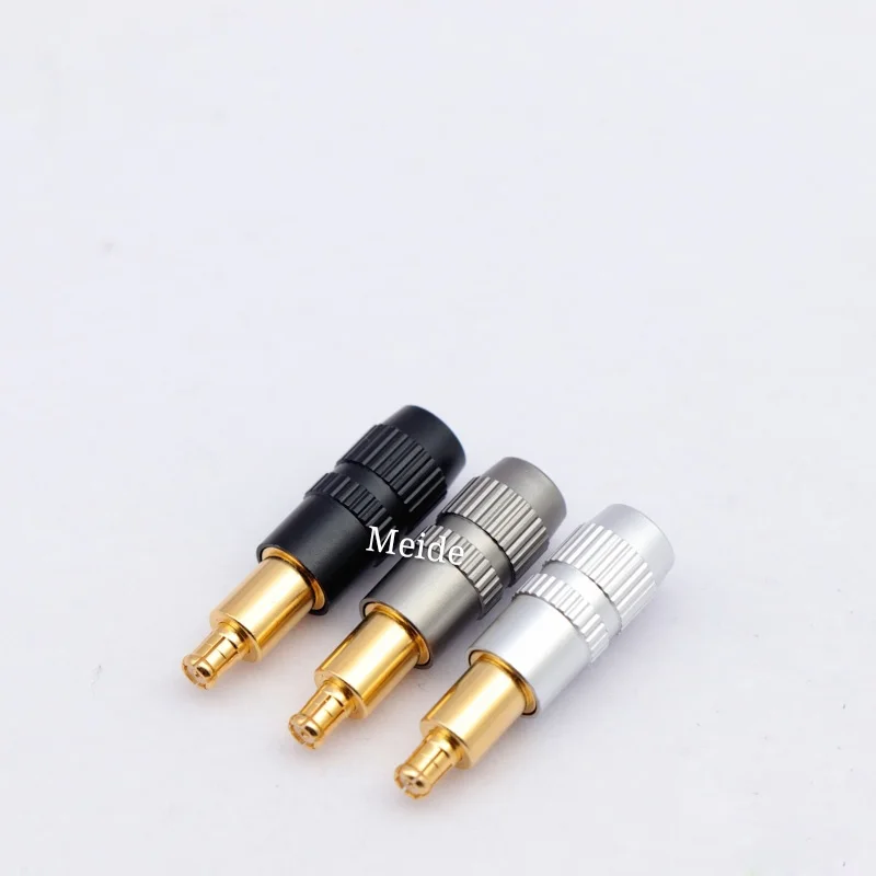 A2DC Pin Hifi Headphone Plug Copper MSR7b ESW990H ESW770H SR9 ESW750 ESW950 Headset Male Pins Audio Adapter DIY Headphones Jack