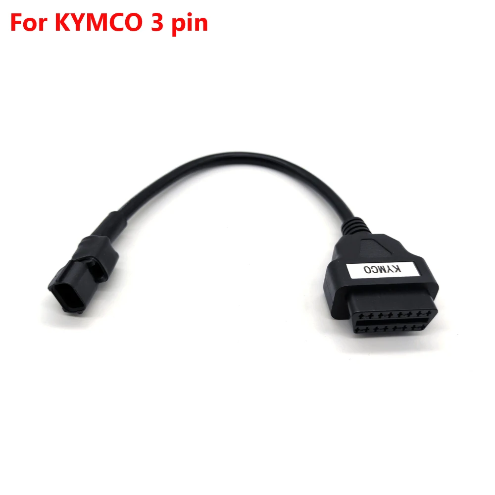 For KYMCO 3 PIN Motorcycle cable OBD OBD2 diagnostic cable