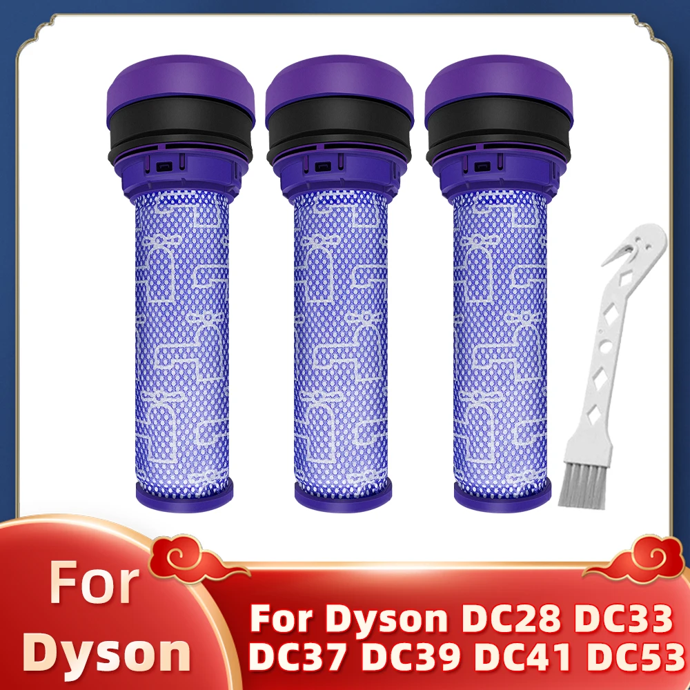 For Dyson DC28 DC33 DC37 DC39 DC41 DC53 Vacuum Cleaner Washable Barrel Pre-filter Replacement Spare Parts Accessories