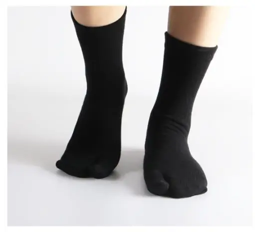 5 Pairs Tabi-socks Two-toed Sock Finger Toe Cotton Men Women Clogs Wear Antibacterial