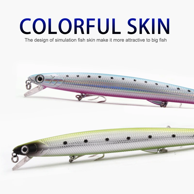 Wondershot A04 175mm 25g Long Cast Big Minnow Floating Fishing Lure Swimming Baits Wobbler Big Hard Lure Crankbaits Artificiais