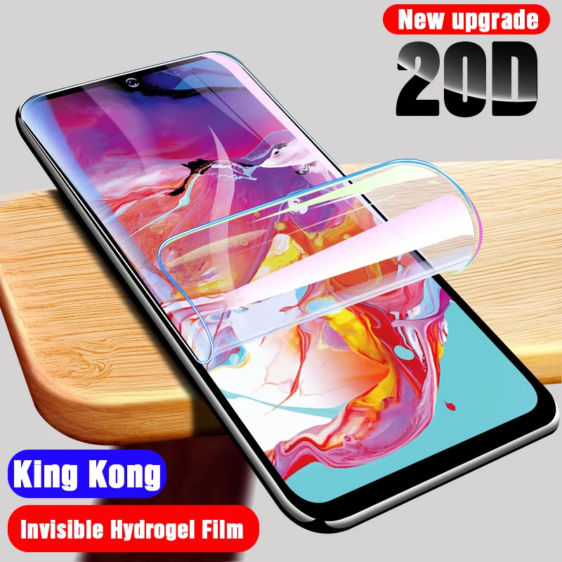 20D Protective Film On The For Samsung Galaxy A50 A70 A30 Screen Protector For Samsung M10 M20 M30 A10 A20 Glass Film