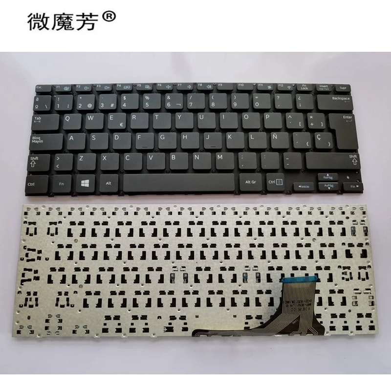 LA Spanish Keyboard for SAMSUNG NP530U3B 530U3B NP530U3C 530U3C NP535U3C 535U3C NP540U3C 540U3C 532U3C Laptop