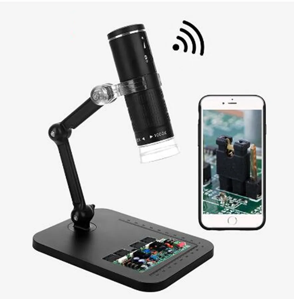 

2MP 1080P 50-1000X Wireless WIFI Digital Microscope USB Inspection Borescope Camera