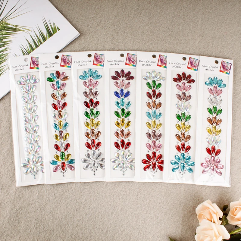 

Фестивальная музыка, поддельные татуировки, наклейки, блестящий клей, кристалл, наклейка на лоб, наклейки для лица, украшения для волос для маскарада, вечеринки