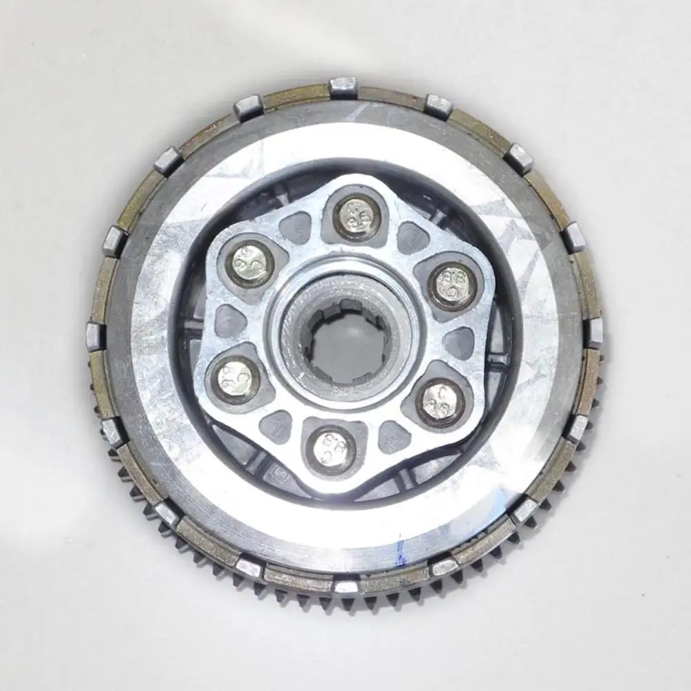 70Teeth Clutch 127mm diameter,6 plate and 6 Column for Zongshen,Bashan,Loncin Lifan CB200 CG200 Water cooled engine