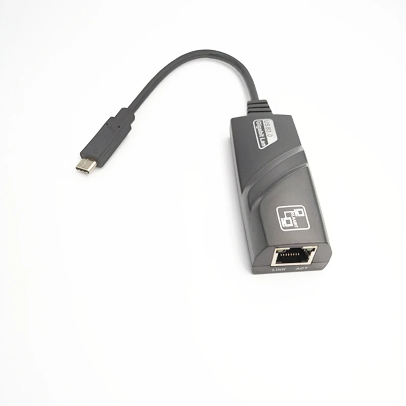 USB 3.1 إلى 10/100/1000Mbps جيجابت إيثرنت LAN شبكة محول نوع C إلى Rj45 لأجهزة الكمبيوتر المحمول دفتر ماك بوك