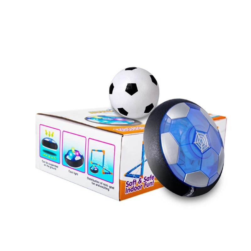 Balón de fútbol Hover eléctrico para niños, balón de fútbol flotante recargable para interiores, juguete flotante multisuperficie