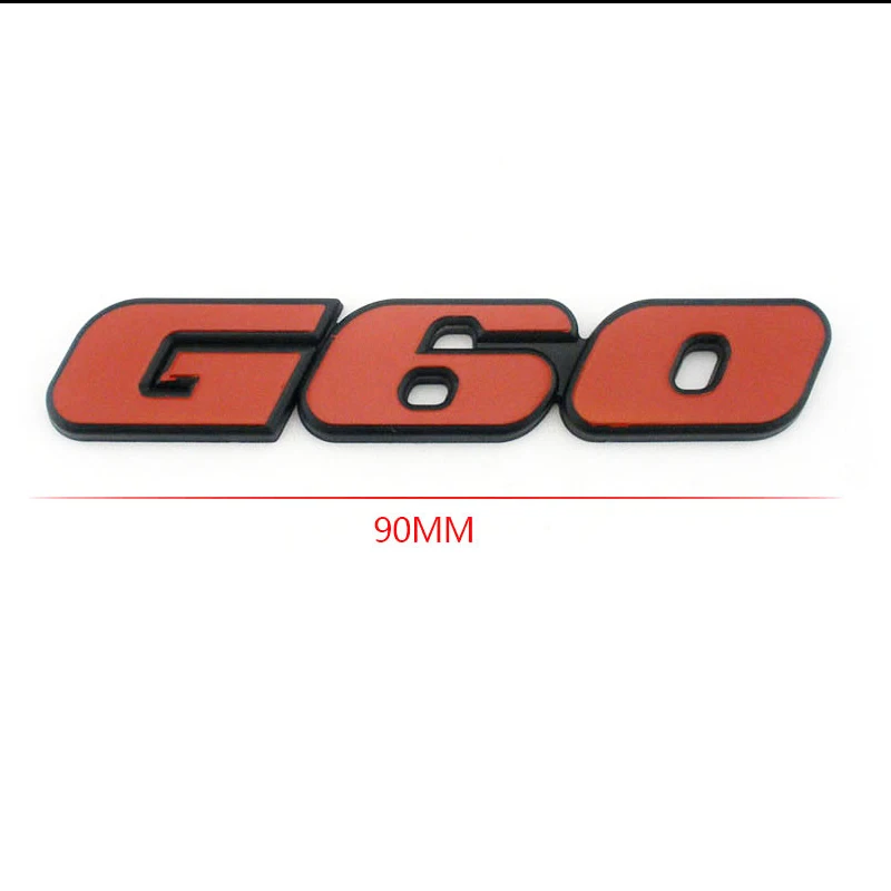 1pc For VW Passat Corrado Sticker For VW Golf 2 Golf 3 35i logo Badge G60 Lettering Engine Logo Emblem G60 Grill grille Car Embl