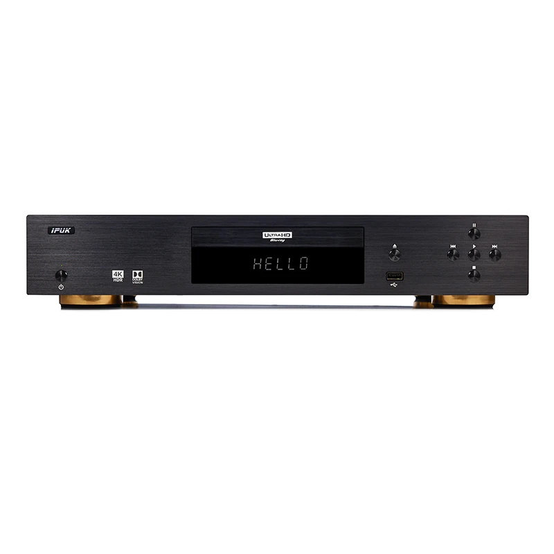 

UHD8592 4K3D HD hard disk Blu-ray DVD player HDR10+Atmos DSD ISO Double layer Dolby horizon panoramic sound hard disk player