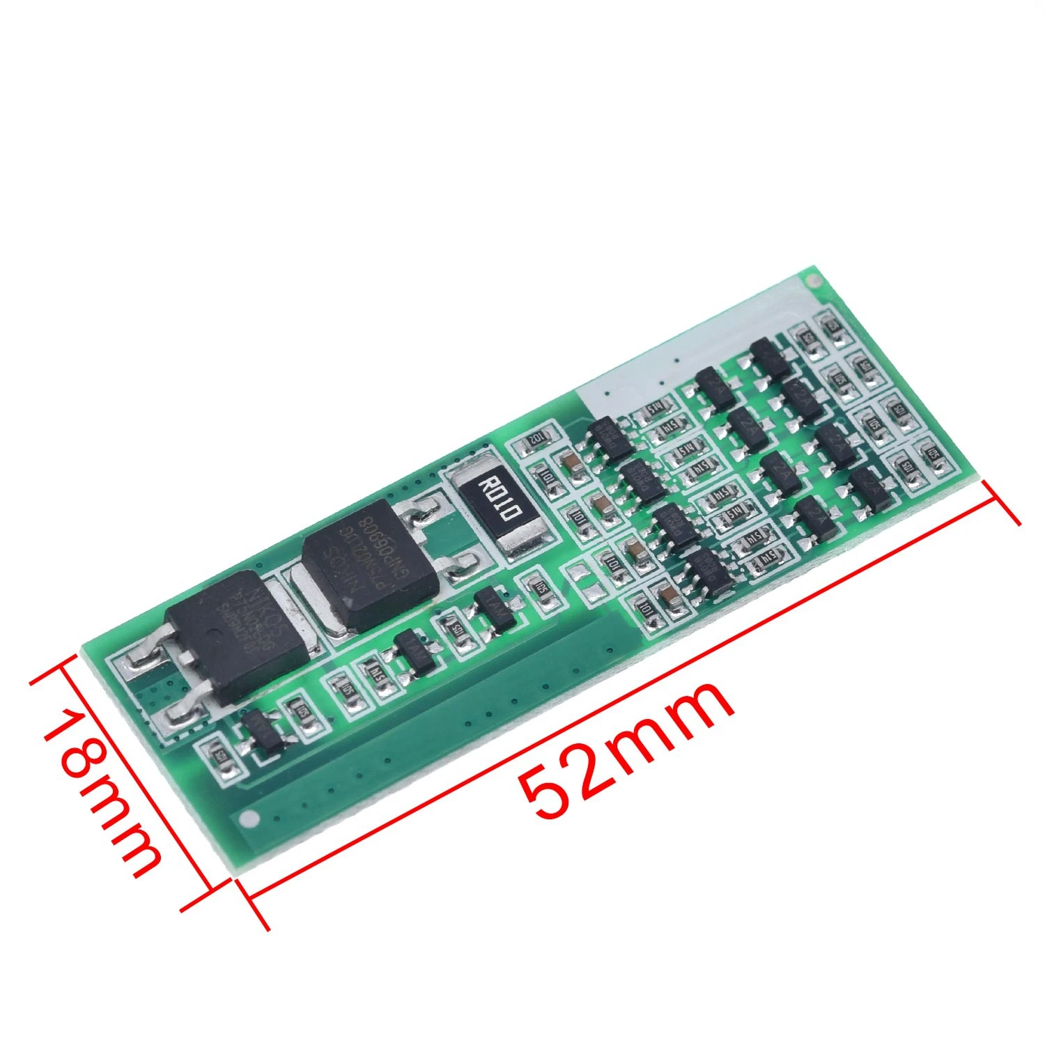 TZT 1/3/5PCS 4S 8A Polymer-Li-Ion-Lithium-Batterie-Ladeschutzplatine für 4 in Reihe geschaltete 3,7-V-Li-Ion-Akkus, Ladeschutzmodul BMS – Detail 4