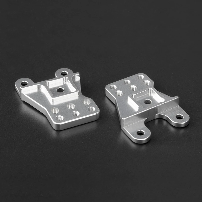 KYX Racing CNC Machined Aluminum Suspension Bracket Shock Towers Upgrades Parts Accessories for RC Crawler Car Tamiya CC02