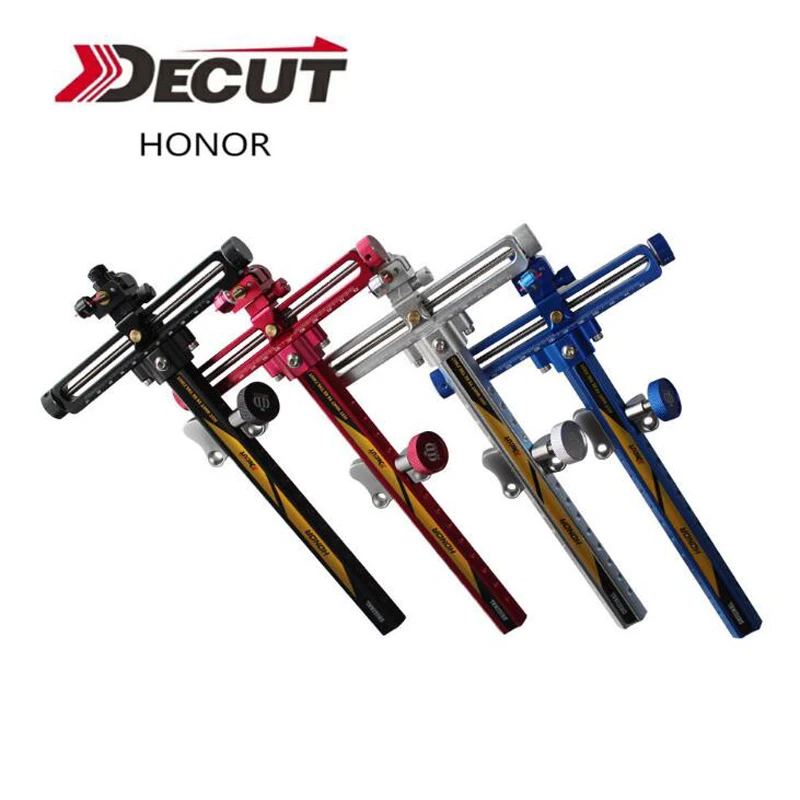 

Decut Recurve Bow Sight HONOR Aluminum Alloy Belt Aiming Point is Precise And Stable For Shooting & Hunting Bow Accessory