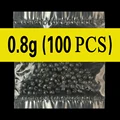 100 piezas de 0.8g