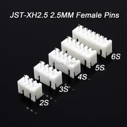 20 sztuk/30 sztuk JST-XH2.5 2.5MM 2s 3s 4s 5s 6s bilans złącze ładowania kobiece szpilki dla Imax B6 ładowarka