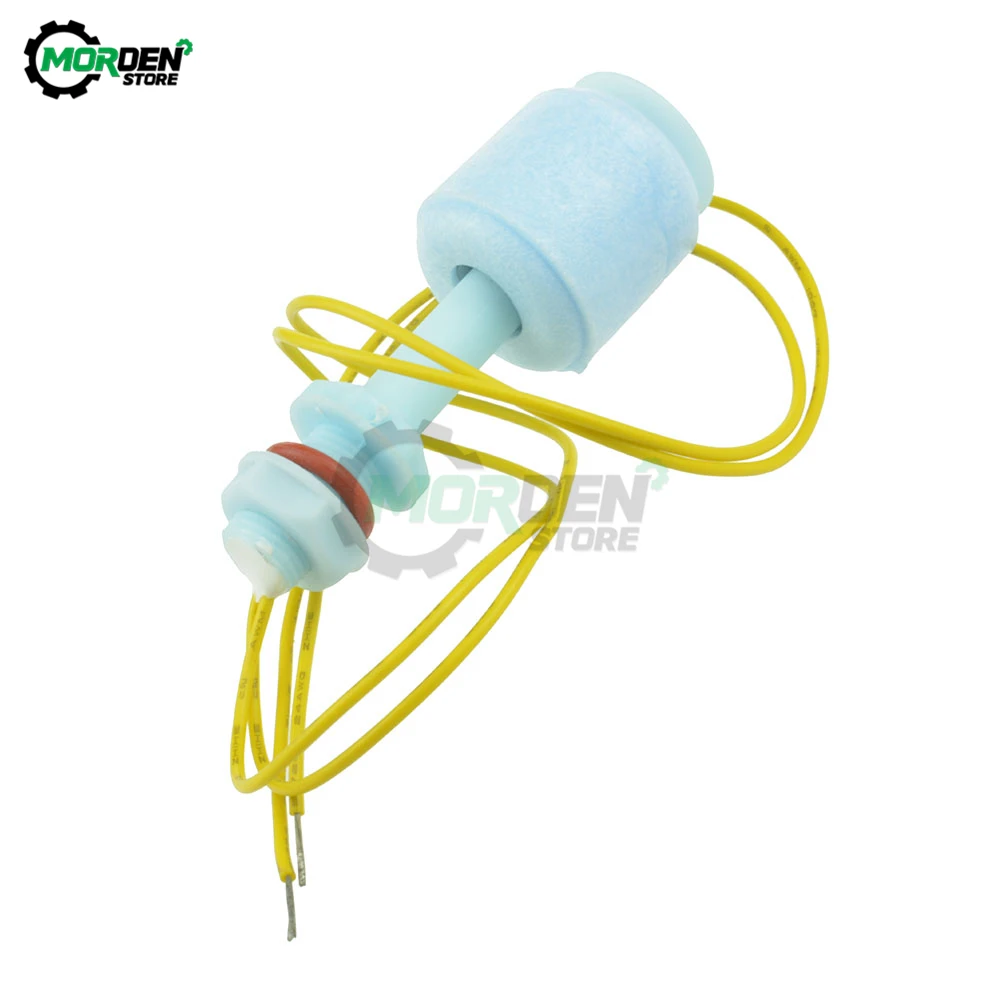 52mm PP Liquid Water Level Sensor Horizontal Float Switch Down P45 Low Pressure Float Sensor Switch for aquarium tank pools