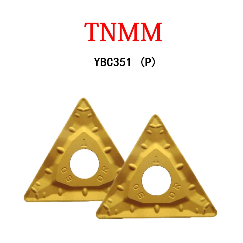 TNMM TNMM22 220408 TNMM220408 TNMM220408-DR YBC351 Single Side Large Triangular Blades Processing Steel CNC Lathe Machine Cutter