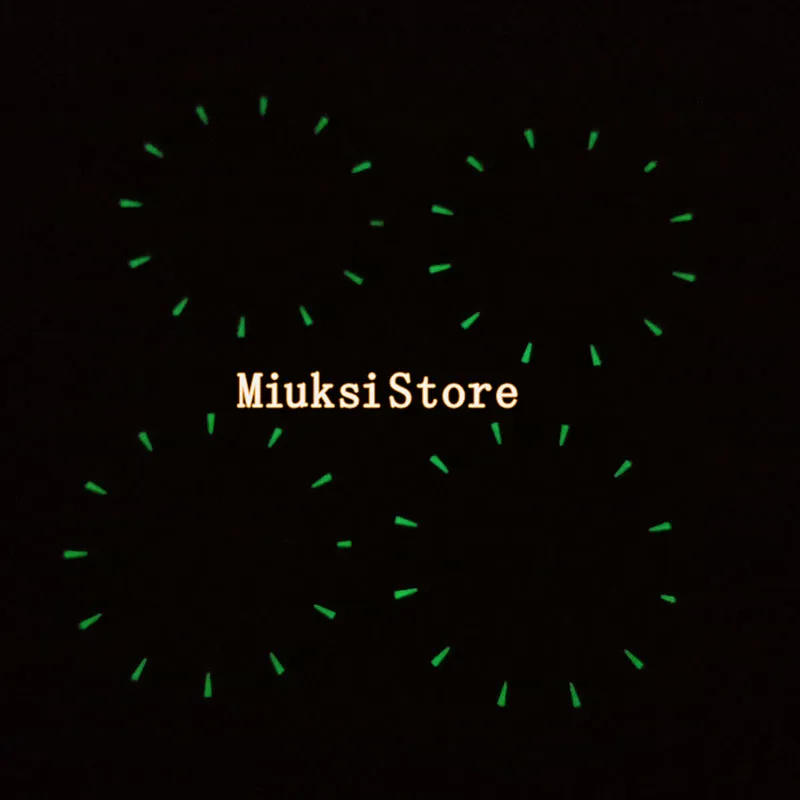 Watch dial 33.5mm Green Luminous face Fit NH35 NH36 Miyato8215 8205 821A Mingzhu2813 3804 ETA2824 2836 Automatic Movement
