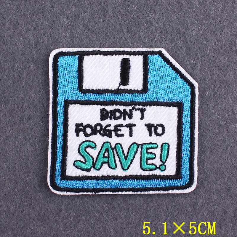 Letter Patch Iron On Patches On Clothes DIY Slogan Patches For Clothing Stickers Punk Badges Embroidery Patch Stripes Accessory