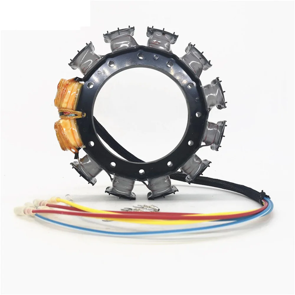 

Outboard Stator For Mercury 16Amp 40-125hp 2,3&4 CYL 1987-1997 (45 JET,50,55,60,65 JET,70,75,80,90 & 95HP – 3 Cyl) 398-818535A17