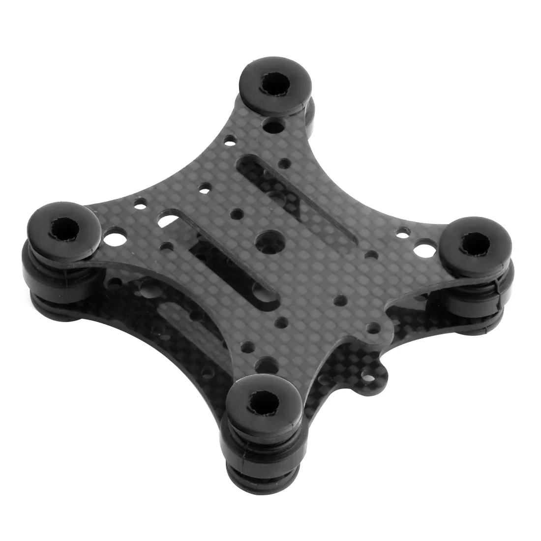 FPV-Kohlefaser-Antivibrationsplatte und Gummibälle für Phantom 1 2 Gimbal Mount Quadcopter für Gopro Hero 2 3 PTZ – Detail 8