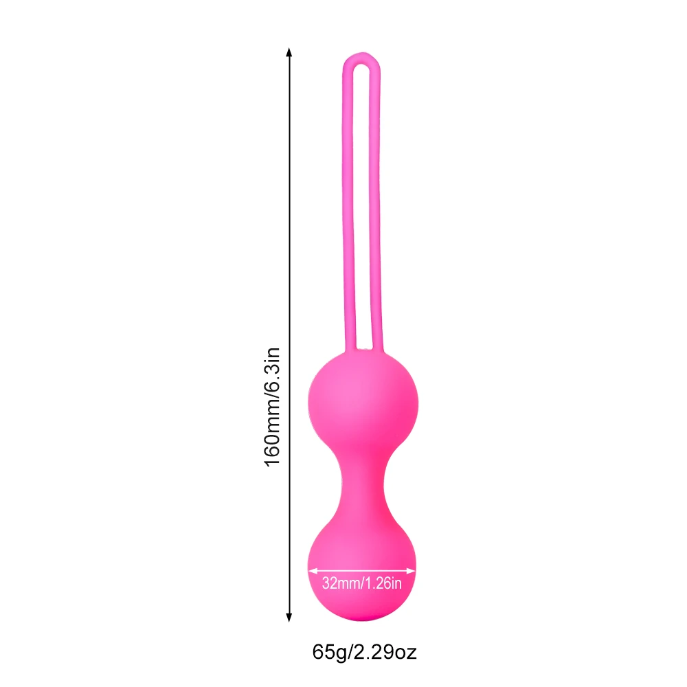 Safe Silicone Smart Ball Vibrator Kegel Ball Ben Wa Ball Vagina Tighten Exercise Machine Sex Toy for Women Vaginal Geisha Ball