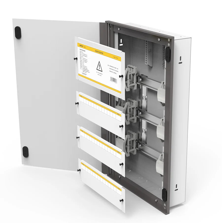 Matech WH-36 36P 54P 3row metal distribution box cabinet db breaker  box electric wiring box for intelligent breakers and module