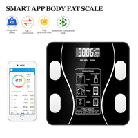 Body Fat Scale Smart Wireless Digital Bathroom Weight Scale Body Composition Analyzer With Smartphone App Bluetooth-compatible