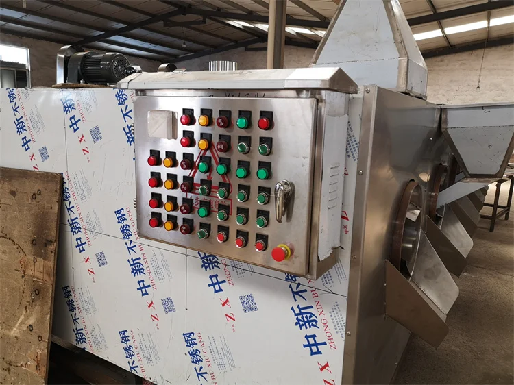 المصنع الصناعي تخصيص الفول السوداني ماكينة التحميص