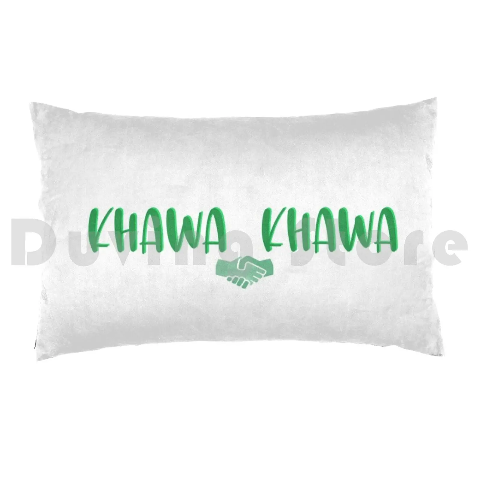 Khawa Khawa Pillow Case Printed 50x75 Khawa Khawa Khawa Algeria Algerian Algeria Protests Algerian Protests