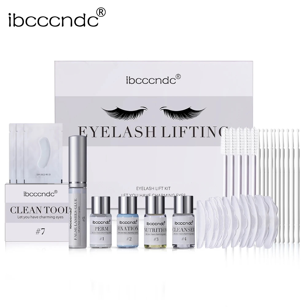 1 Set Semi-permanent Lash Lift Kit Eyelash Lamination Kit Styling Perming Setting Curling Lashes Lamination Eyelash Perm Set