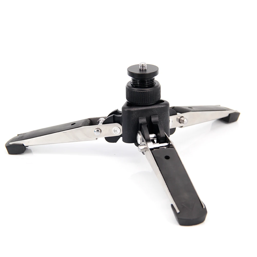 ใหม่1/4สกรูอะแดปเตอร์ Universal สามฟุต3ขา Monopod ฐานรองรับ Unipod สำหรับรองรับกล้อง DSLR Balance