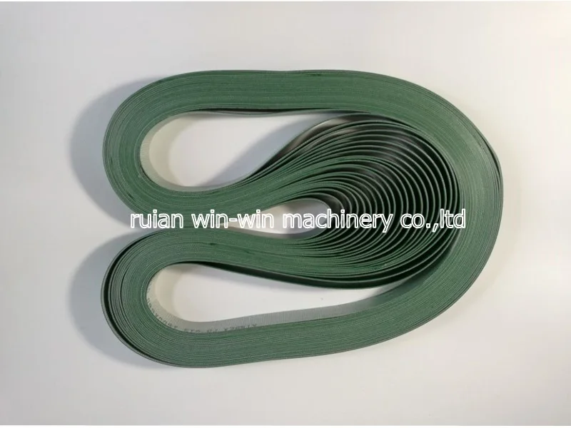 

18pcs 1860x20x1MM PVC transmission conveyor belt price use for bag making machine side sealing machine