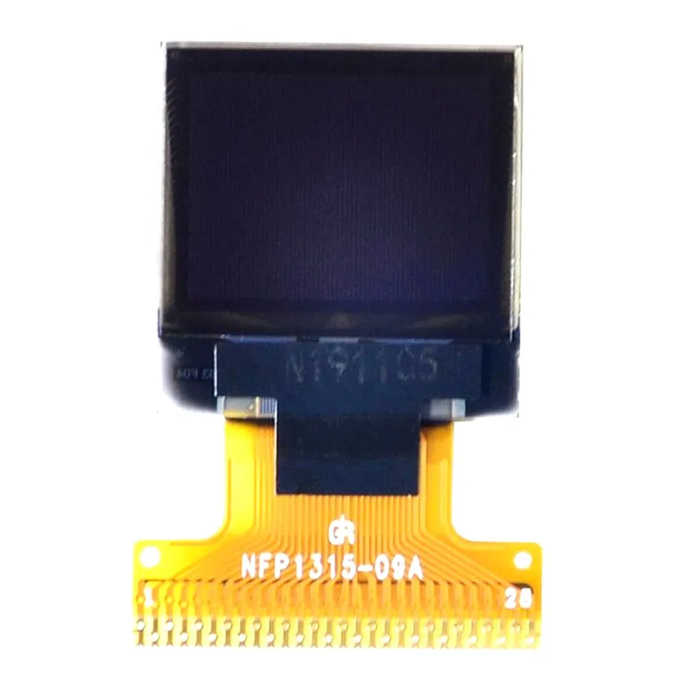 0.66 inch oled display 6448 28PIN oled LCD ssd1315 driver compatible with ssd1306 White display