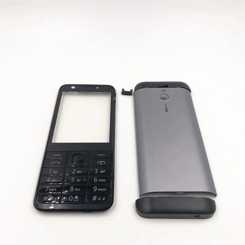 For Nokia 230 230ds RM-1172 RM-1126 New Full Complete Mobile Phone Housing Cover Case+English Keypad