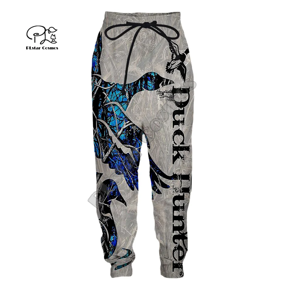 

NewFashion Duck Hunting Animal Hunter Camo Tattoo Men/Women Harajuku 3DPrint Funny Casual Jogger Sweatpants Trousers Pants S3